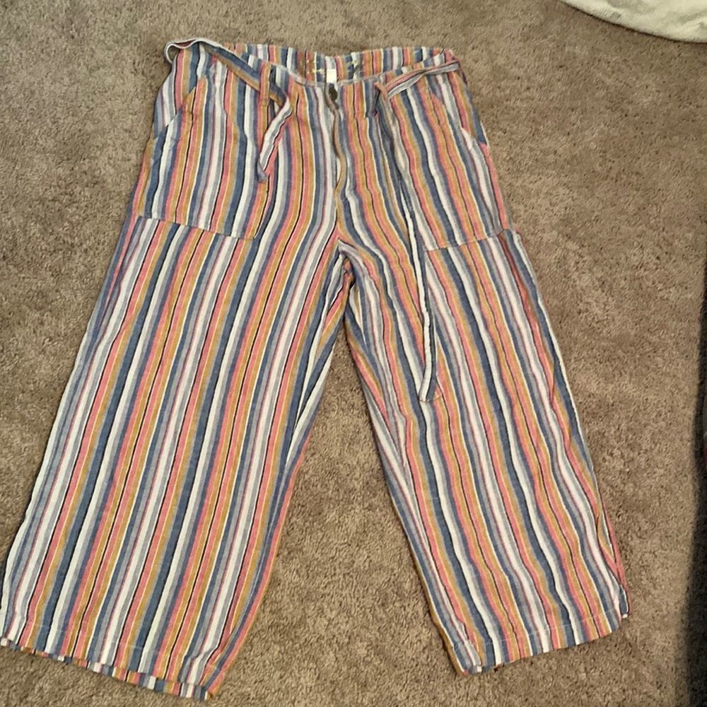 7 oversized crop pants